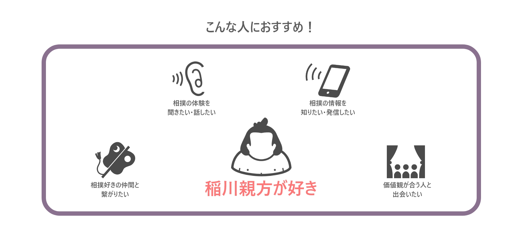 こんな人におすすめ！